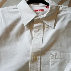 Izod mens long sleeve button down